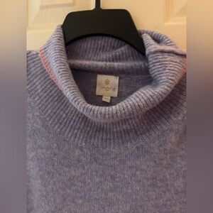 Marie Women's Soft Lilac Turtleneck Sweater